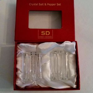 New in Box Simon Design Salt and Pepper shakers